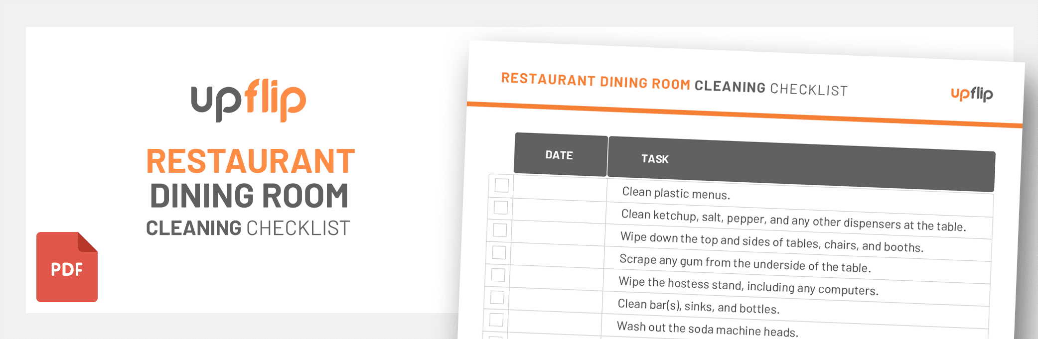 The Ultimate Cleaning Checklist: 24 Downloadable Templates - UpFlip