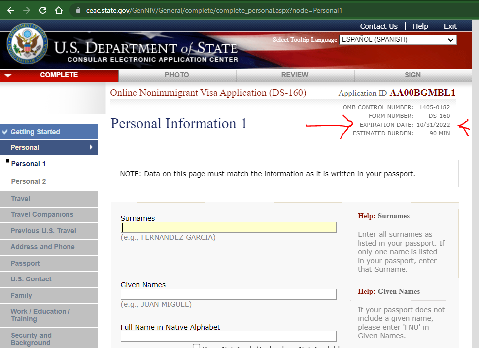 How To Fill DS-160 Form For US Visa: A Step-by-Step Guide, 53% OFF
