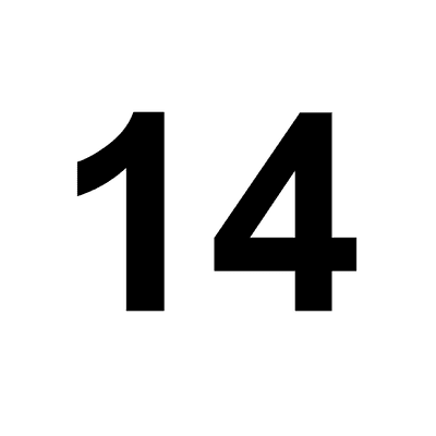 Number 14 Pictures