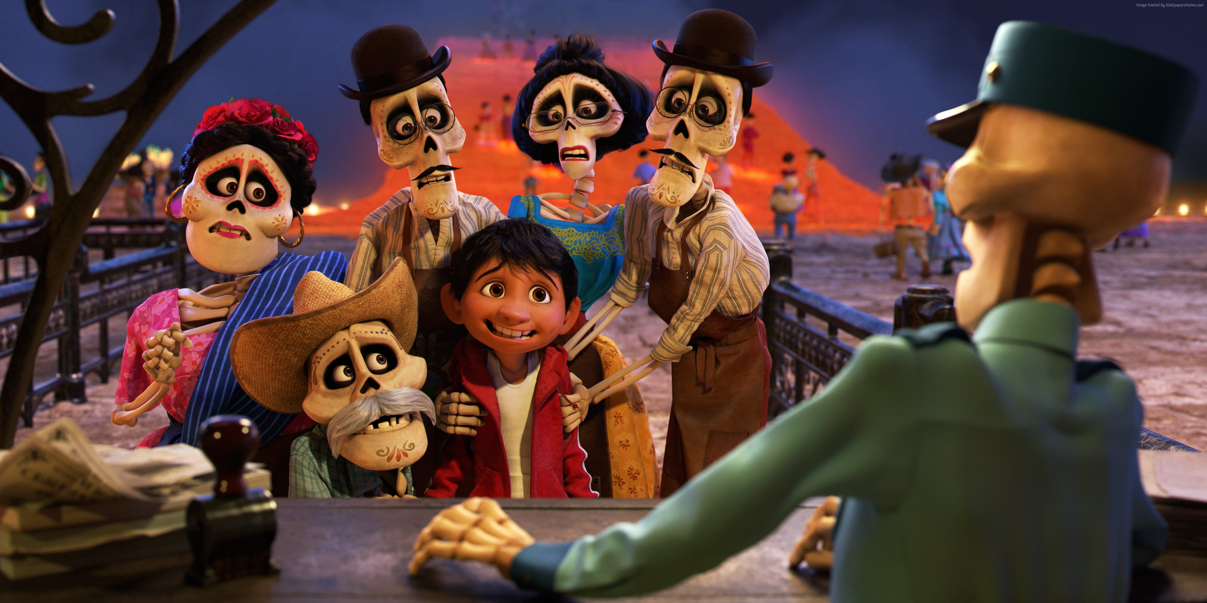 2560x1440 Resolution| Disney Pixar Coco Movie Poster HD Wallpaper| Wallpaper Flare