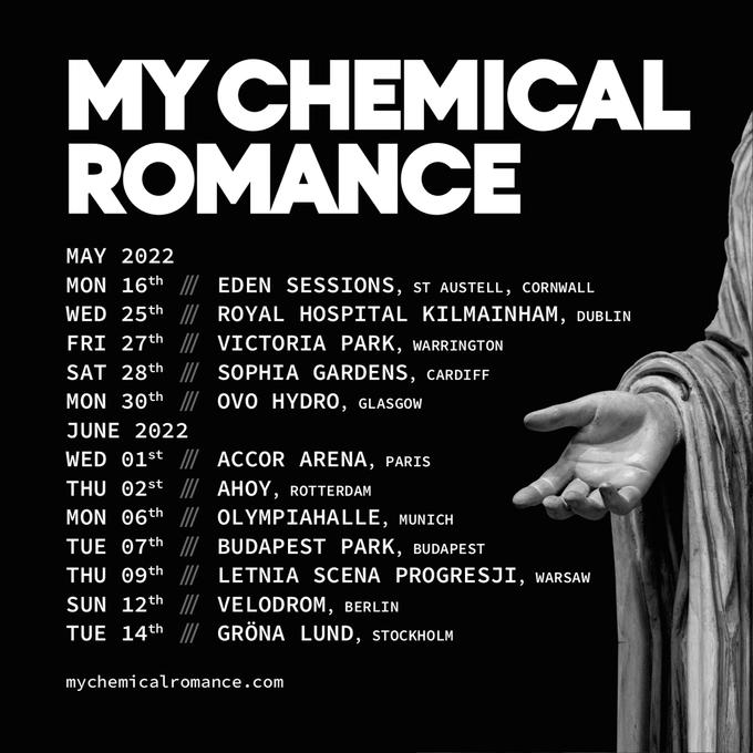 My Chemical Romance Uk Tour 2024 Uk - Kate Maggee