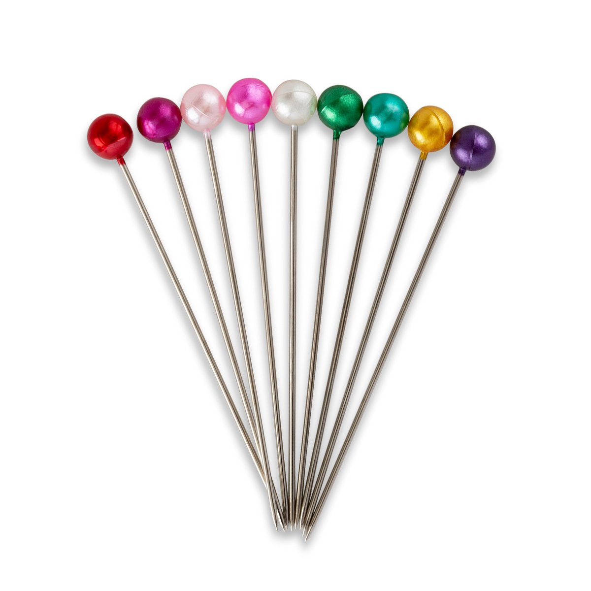 #24 Pearlized Ball Head Pins | WAWAK