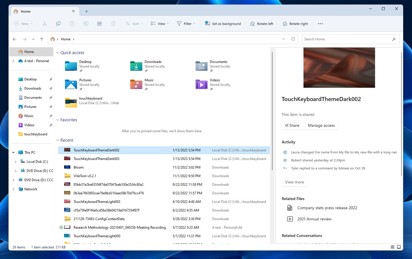 Hands On With Windows 11&#39;s New Leaked File Explorer With Modern Design