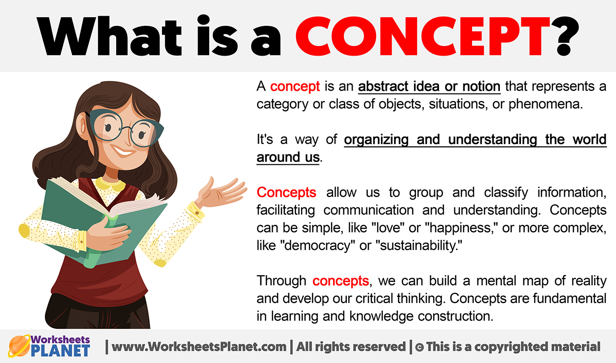 What Is A Concept| Definition Of Concept