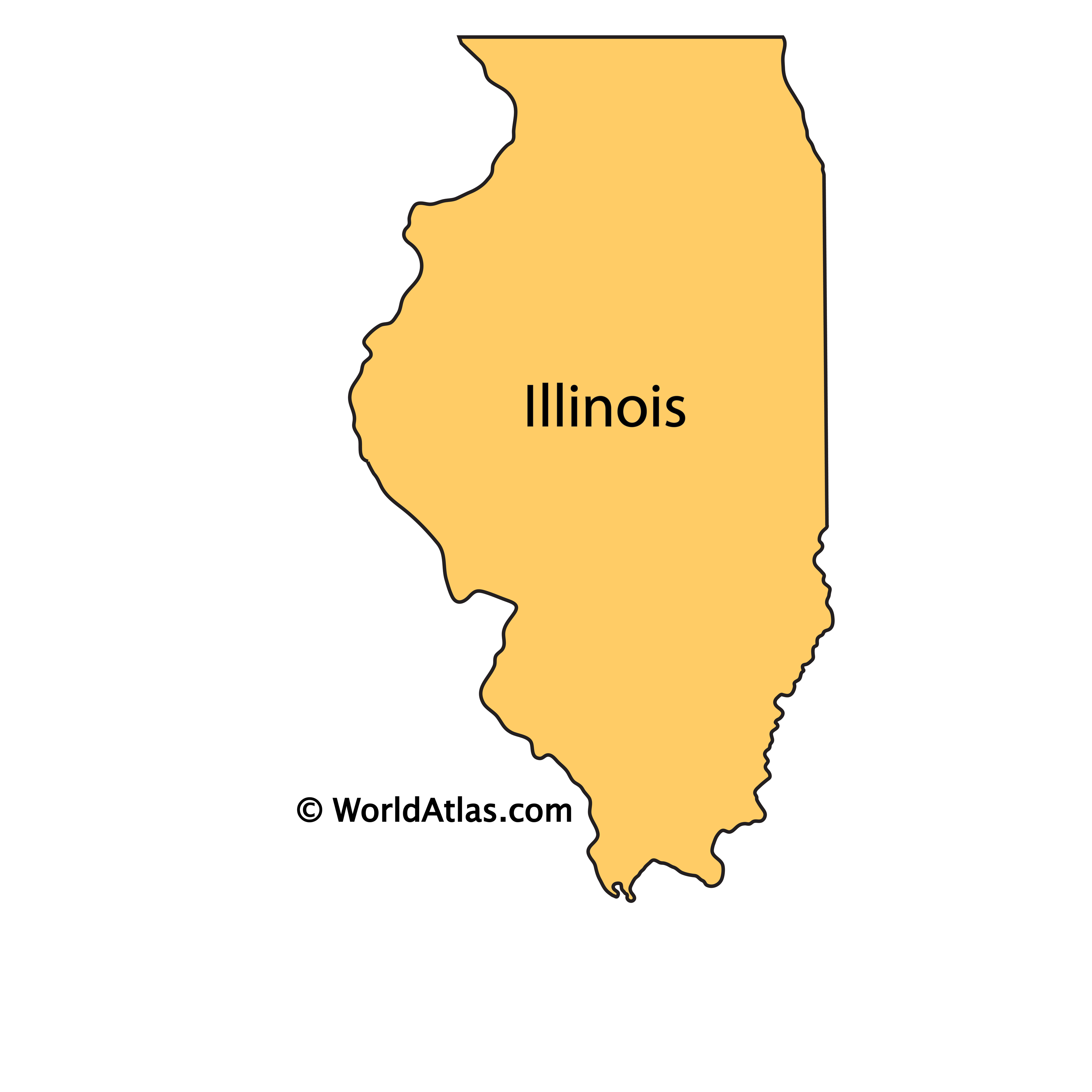 Illinois Maps & Facts - World Atlas