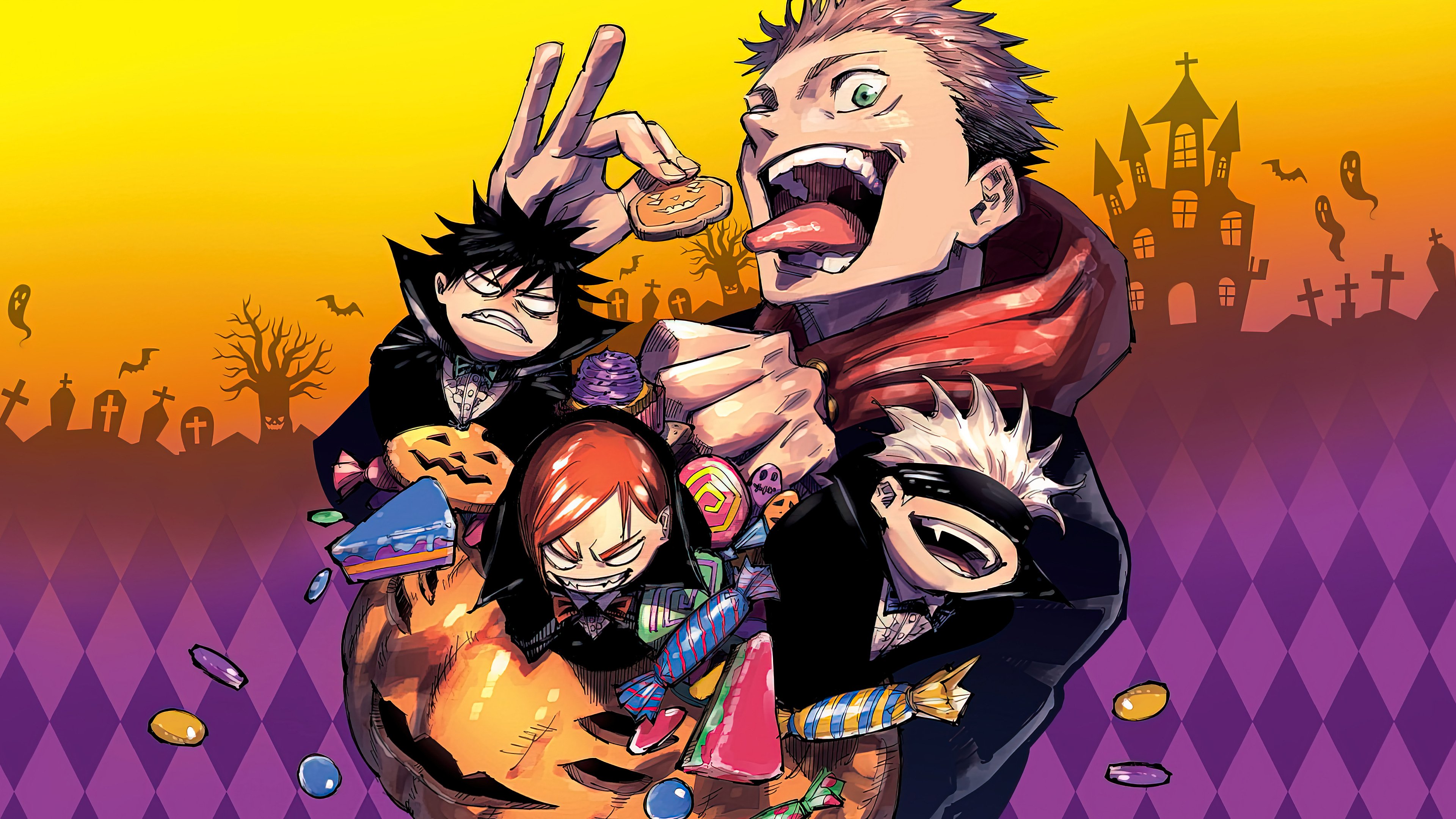 Jujutsu Kaisen Wallpaper Pc - Cartoon ,anime ,manga ,series ,jujutsu Kaisen ,satoru Gojo ...