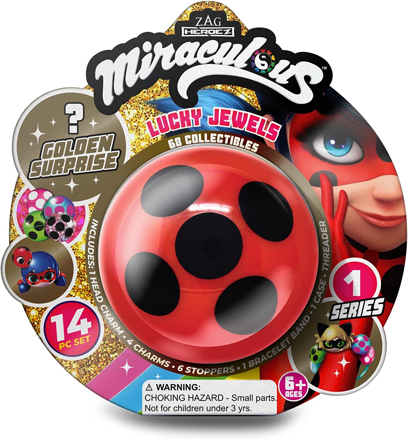 Miraculous Ladybug Lucky Jewels Blind Box Gems - YouLoveIt.com