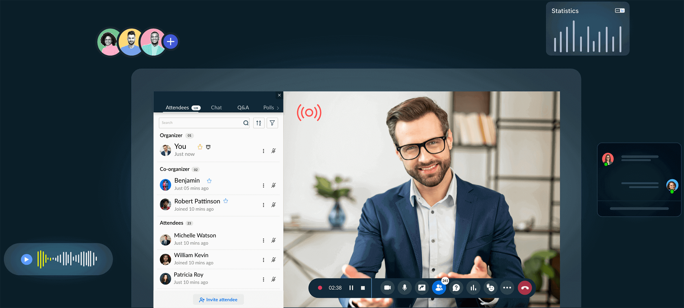 Hospede E Participe De Webinars Ao Vivo - Zoho Webinar