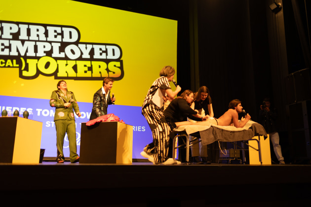 PHOTOS - The Inspired Unemployed (Impractical) Jokers - AdNews