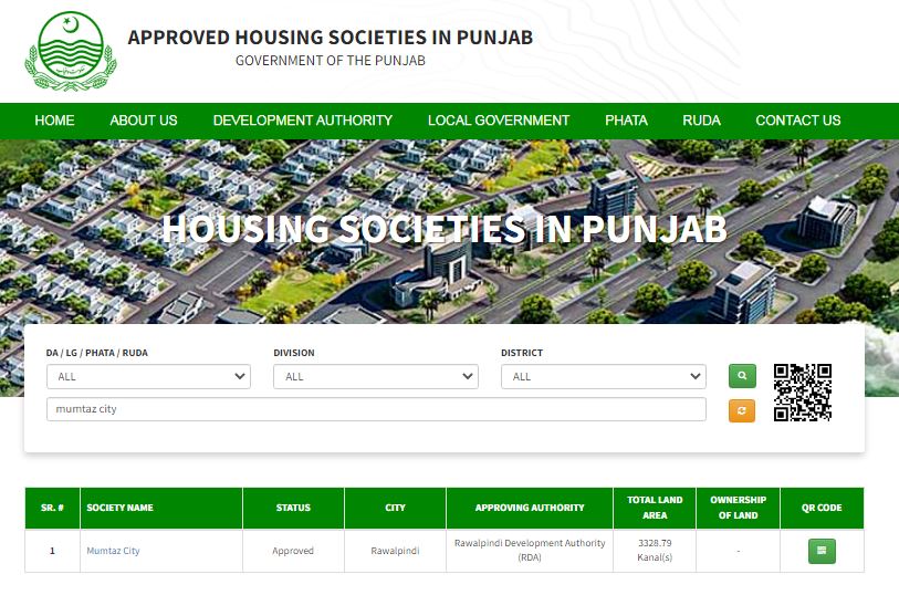 Mumtaz City Islamabad – Payment Plan 2024 – Map